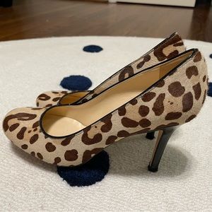 Kate Spade animal print calf hair Karolina pumps size 7